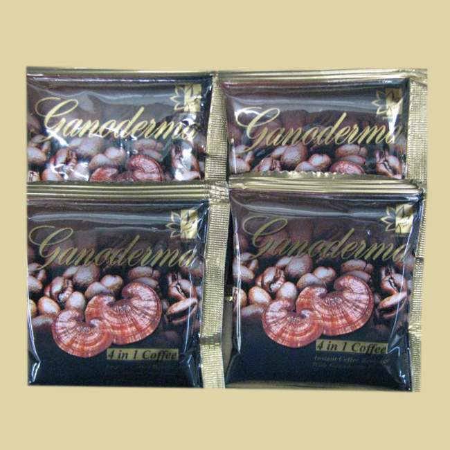 4-1 Cafe Style Gano Coffee with Creamer & Sugar - 4 Sample Packs